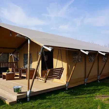 Stoere Safaritent Voor 7 Personen Met Prive Sanitair Sleepy אוהל מפואר *