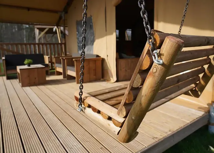 Stoere Safaritent Voor 7 Personen Met Privé Sanitair Sleepy *